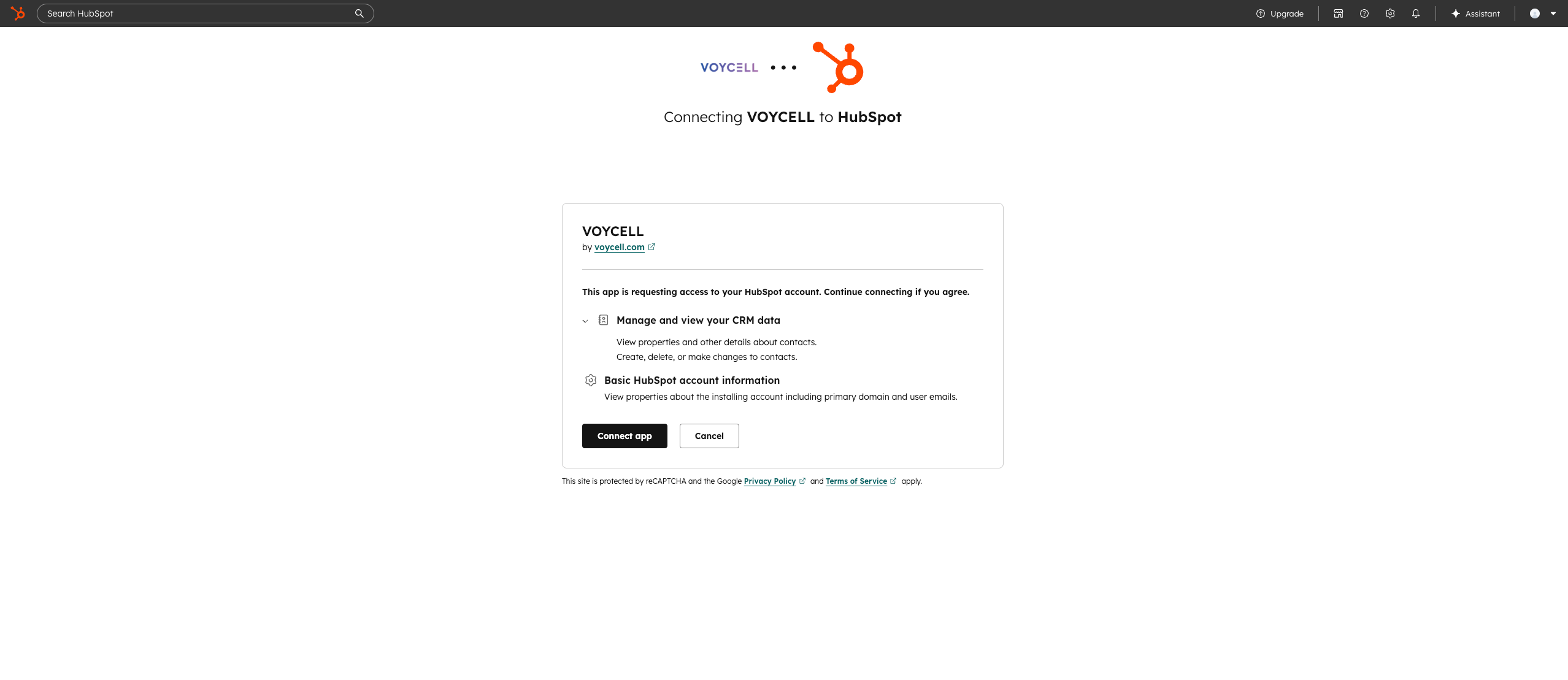 Install Voycell App