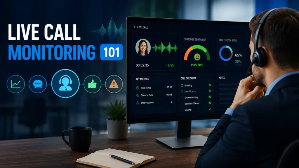 live call monitoring