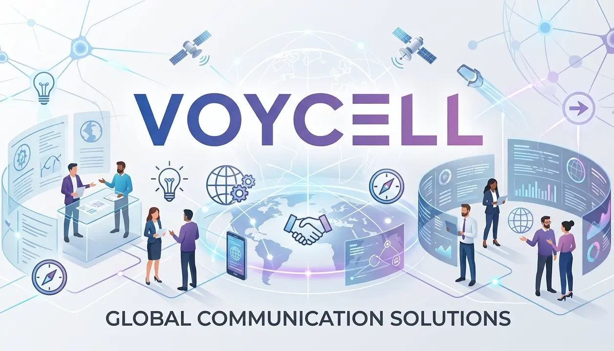 VOYCELL about company banner