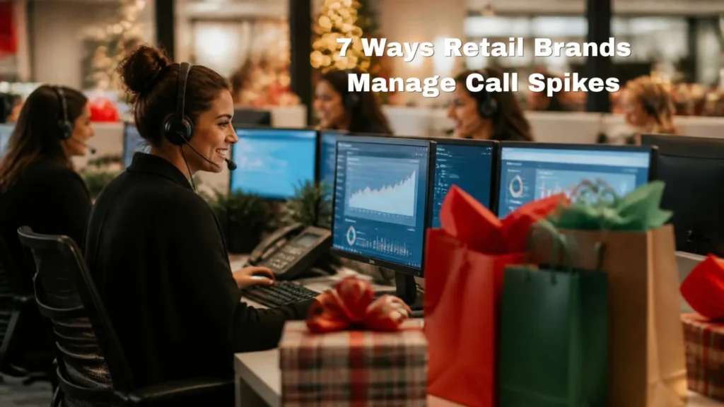 retail call spikes peak season